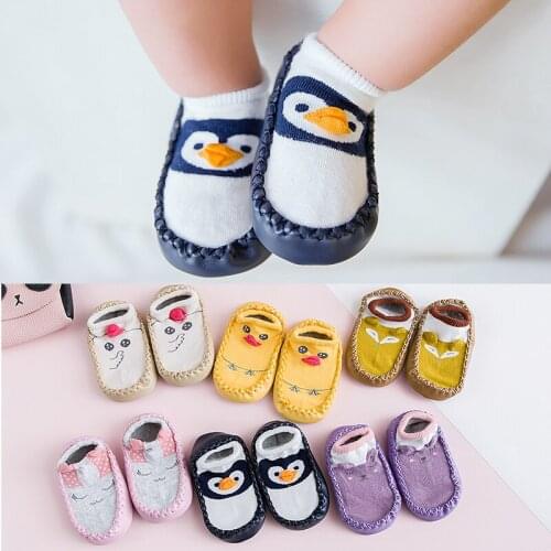 Seven&mami Infant First Walkers Leather Baby Shoes Cotton Newborn Toddler Shoes Soft Sole Spring Autumn Unisex Knitted Fabric