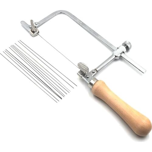 Professional Adjustable Saw Bow Wooden Handle Of Jewelry Saw Frame Hand Tools JewelerS Saw Frame