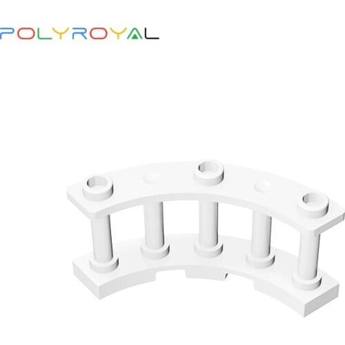 POLYROYAL Building Blocks Technical parts 4x4x2 fence panel 10 PCS MOC Compatible With brands toys for children 21229