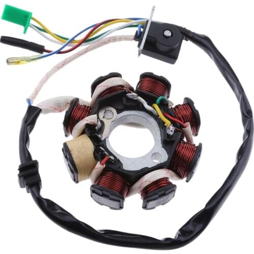 Heavy Duty Magneto Stator Ignition Generator 8 Pole Coil GY6 125 150cc