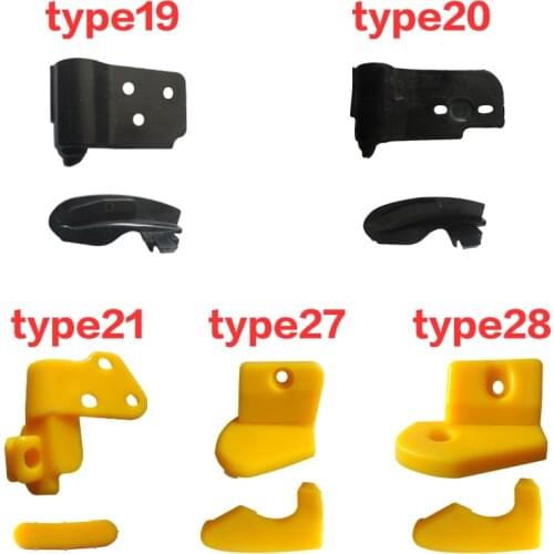 1 Pair Mount Demount Head Inserts For Car Tire Wheel Changer Clip Spare Part Rim Pad Helper