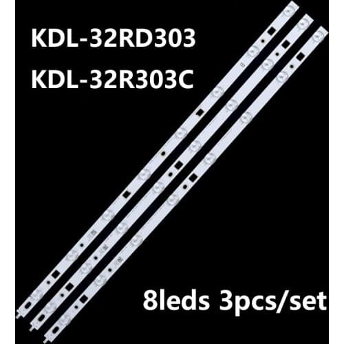 10set=30pcs LED backlight strip for KDL-32R303B KDL-32RD303 KDL-32R303C SAMSUNG_2014_SONY_DIRECT_FIJL_32V_B A LM41-00091J 00091K