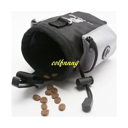 300pcs/lot Fast shipping Dog Pet Obedience Agility Bait Training Food Treat Pouch Bag Puppy Dispenser Snack Reward Waist Bag