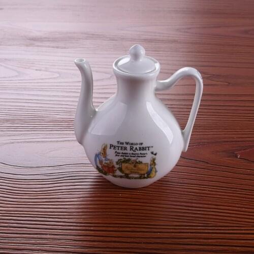 Bone Porcelain Sauce and Vinegar Bottle Condiment Bottle Soy Sauce Bottle Chilli Oil Bottle Kitchen Condiment Bottle Bottle Smal