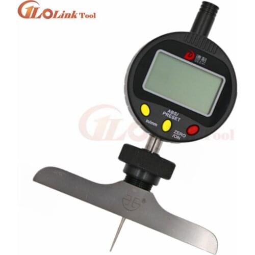 0-12.7mm digital dial depth gage with harden alloy measuring head dial gauges depth indicator measuring instrument