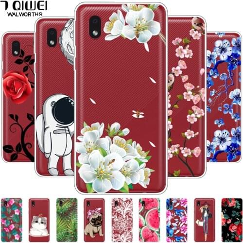 For Samsung A01 Core Case Transparent Soft Silicone Back Cover for Samsung Galaxy A01 Core Case A 01 Core Clear Bumper A01Core