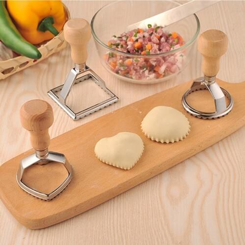 Kitchen Dumpling Mould Dough Press DIY Pastry Maker Mold Steel Kichen Accessories Kitchen Tools 2020 New #A