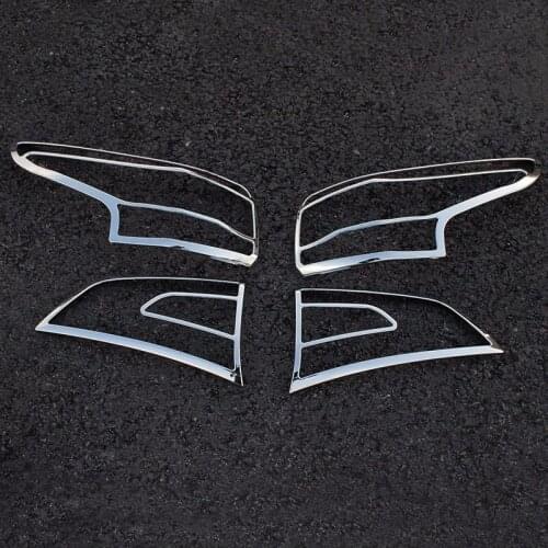 ABS electroplating 4Pcs/set Taillight Chrome Sequins For Nissan Qashqai 2016