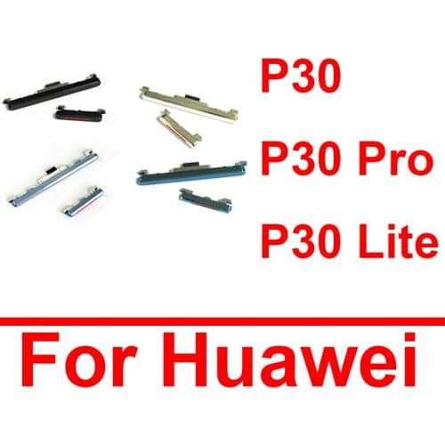 Power Volume Button Flex Ribbon Cable For Huawei P10 Lite P20 P30 Pro Up Down Audio Control Button Replacement Repair Parts