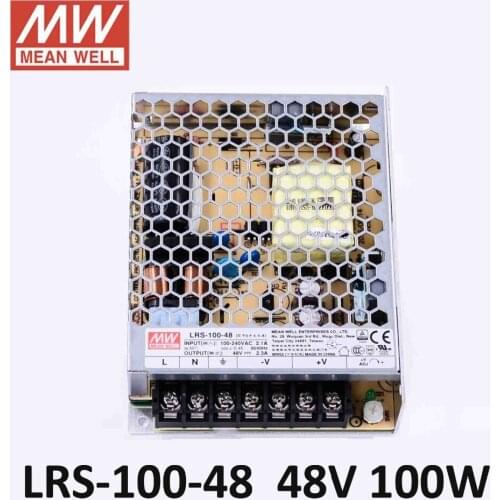 48V AC DC adapter power supply 100W 48V Switching Power Supply Driver for LED Strip AC 86-256V Input to DC 48V free shipping