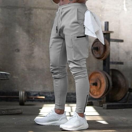Joggers Men 2021 Streetwear Pants Multiple Zipper Pockets Muscle Men Pants, Tracksuit Tracksuit