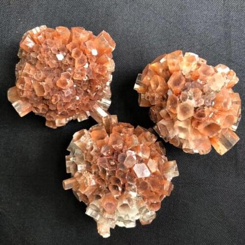 Natural Rare Orange Aragonite Quartz Mineral Crystal Cluster Shape Rough Stone Nepheline Specimen Healing Home Decor
