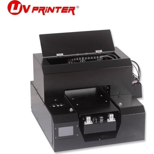 Small high-resolution 6-color UV inkjet printer for card photo mobile phone shell ceramic tile colorful printing A4 size