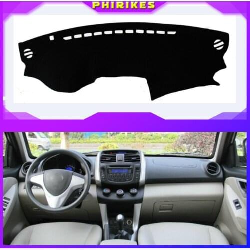 For lifan X60 2011 2012 2013 2014-2016 Dashboard Cover Sun Shade Non-slip Dash Mat Pad Carpet Car Stickers Interior Accessories