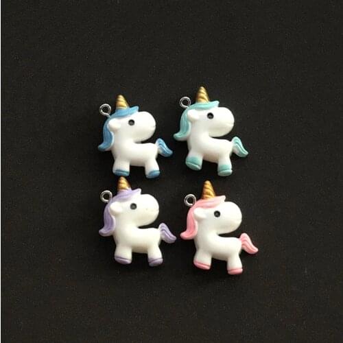 12 pcs many styles unicorn charms Unicorn Jewelry necklace pendant keychain charms for DIY decoration