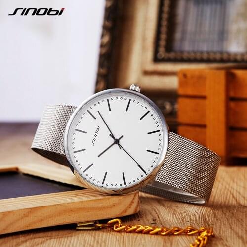 SINOBI Simple Fashion Watch Mens Quartz Watches Big Discount Watch Promotional Activities Relogio Masculino Erkek Kol Saati