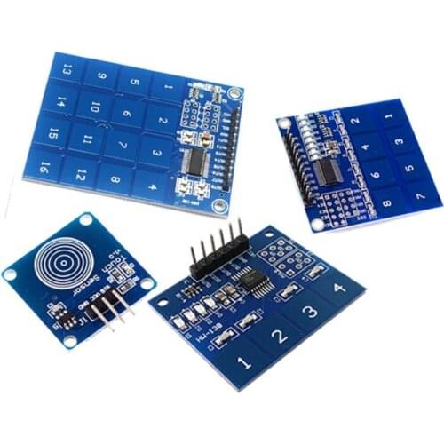TTP223/229/226/224 Digital Touch Sensor Module 16/8/4/1 Capacitive Touch Switch