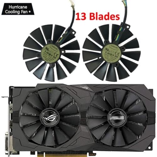 95MM T129215SM 4Pin 12V Graphics Card Fan for ASUS STRIX GTX 1050 1050Ti 1070Ti 1080Ti RX 470 570 580 RX470 RX570 RX580 Cooler