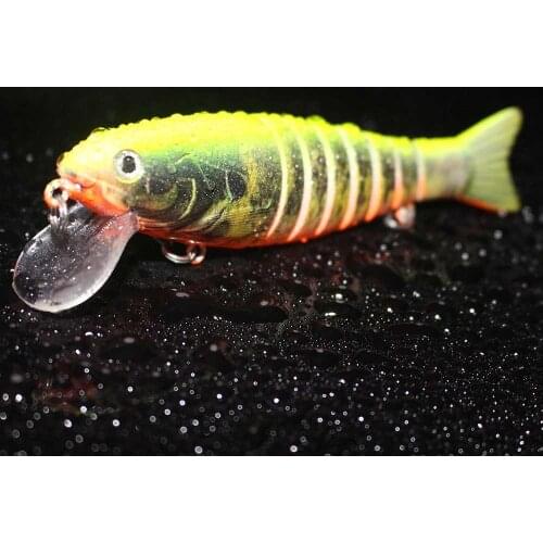 110MM 17.3G Sinking Multi Jointed Swimbait Minnow Fishing Lures professional Wobblers Pesca Tackles For PikeTrout Isca Crankbait
