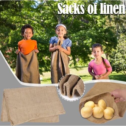40# Picnic Party Potato Bag Family Party Birthday Outdoor Camping Game Competition Bag Multifunctional gardening Organizador