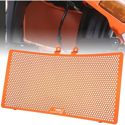 Motorcycle Accessories 790Adventure CNC Radiator Grille Protective Guard Cover Perfect For 790 Adventure R/S 2018 2019 2020