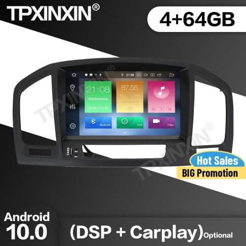 64G Car Radio 2 Din Stereo Receiver Android For Opel Insignia 2008 2009 2010 2011 2012 2013 GPS Navi Multimedia Player Head Unit
