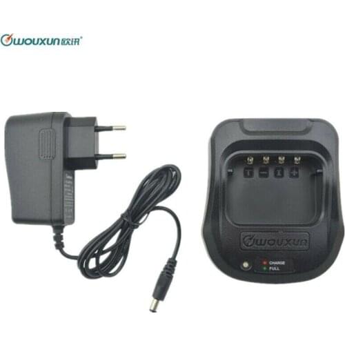 Original Wouxun Desktop Battery Rapid Charger for Wouxun KG-UV9D KG-UV9DPLUS KG-UV9D Plus KG9D Portable Two Way Radio US/EU plug
