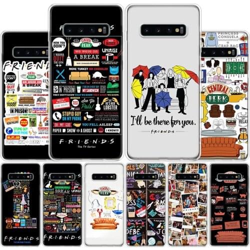 Hot sale Friends Together Cover Phone Case For Samsung Galaxy S10 S20 Ultra Note 10 9 8 S9 S8 Plus Pro Lite S7 S6 J4 J6 J8 + Coq