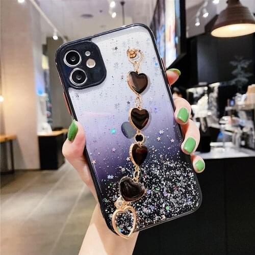 Luxury love glitter Phone Case for Xiaomi Redmi Note 10 10 Pro Coque back cover for Xiaomi Redmi Note 10 Pro Max