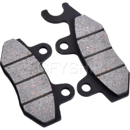 For MOTOROMA Geko300 Quad 2004 2005 2006 Geko 300 Quad Motorcycle Front Rear Brake Pads Brake Disks