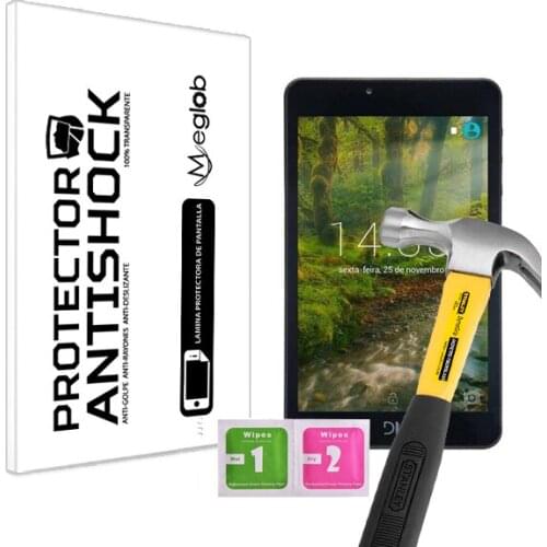 Screen protector Anti-Shock Anti-scratch Anti-Shatter compatible with Tablet DL Futura T8