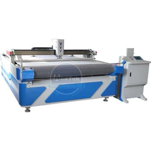 Hot Sale Car Mat PVC Foam Board Cnc Oscillating Knife Cutting Machine 1625