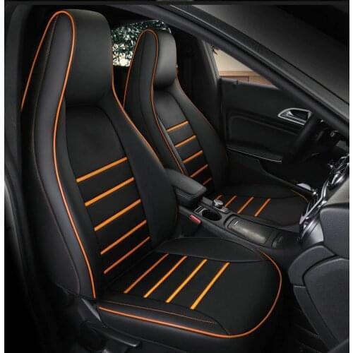 Custom Leather car seat cover for auto Mercedes-Benz gla200 gla260 cla200 cla 220 cla260 A 180 A200 auto accessories car styling