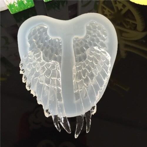Cute Angel Silicone Pendant Mold Making Jewelry Resin Casting DIY Mould