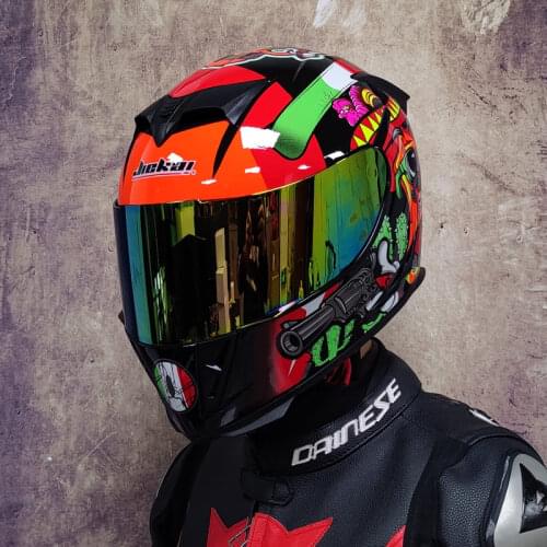 Motorcycle Helmet Double Lens Racing Motocross Kask Motorcycle Casco Motociclista DOT Approved