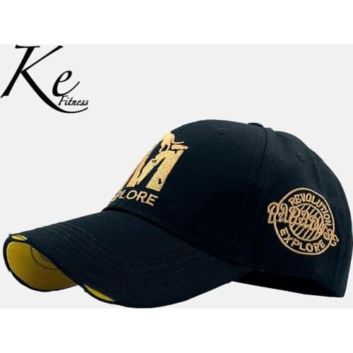 KE New style mens and womens autumn winter outdoor leisure sports caps Korean trendy baseball cap