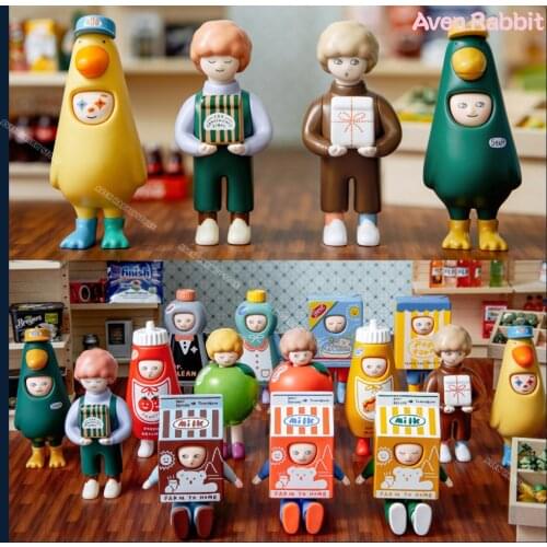 CIRCUS BOY BAND CBB Convenience Store Blind Box Toys for Girls Figure Action Caja Sorpresa Surprise Box Model Doll Birthday Gift