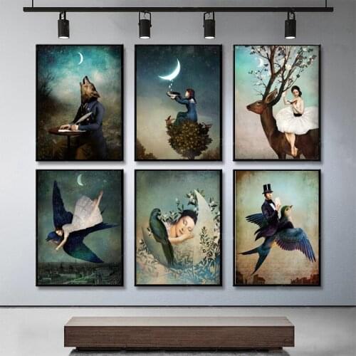 Vintage Creativity Aesthetics Posters on The Wall Canvas Painting for Living Room Modern Pictures for Interior Loft Home Decor