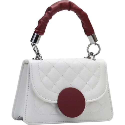 Crossbody Bags for women 2020 New Shoulder designer brand Womens luxury Chain Red sac purses and handbags ibiza style Small bag