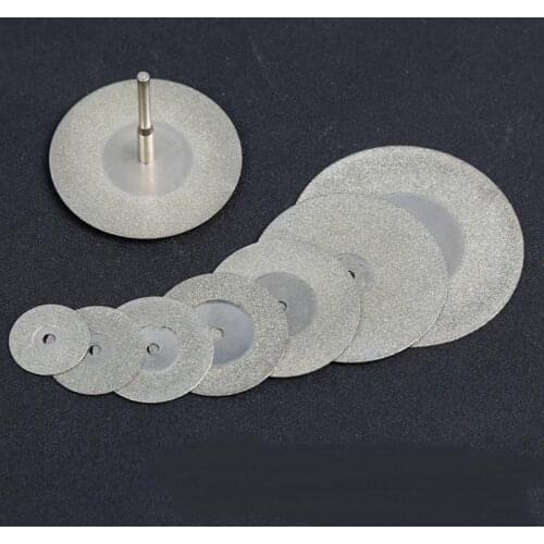 5pcs Diameter 16/20/25/30/35/40/50mm Diamond Cutting Disc Dor Drill Diamond Disc Steel Rotary Tool Grinding Abrasive Tools