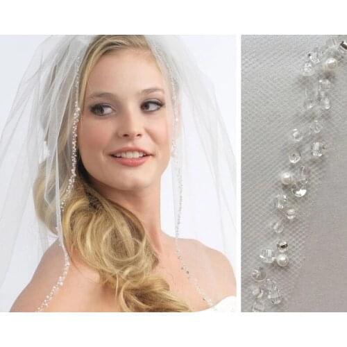 Свадебные длинные фаты AnnaCustomDress China At AliExpress