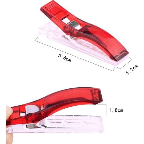 50Pcs Mixed Plastic 5.6 Large Sewing Clip Holder For DIY Patchwork Fabric Craft Sewing Knitting Clips DIY Sewing Accessories
