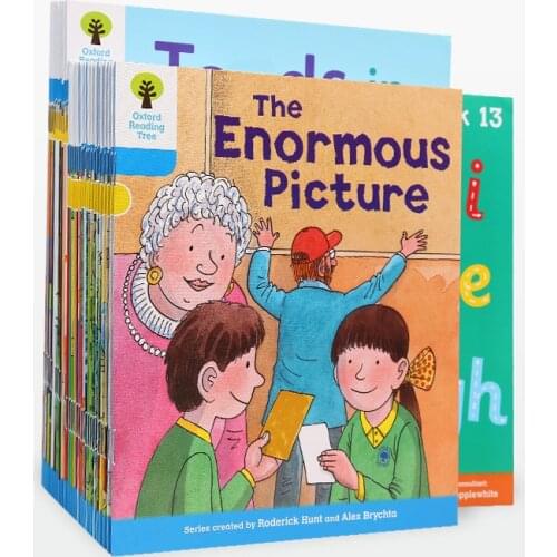 4-7 year 30 book/set Oxford reading tree level 3 Natural spelling English picture books English enlightening childrens book