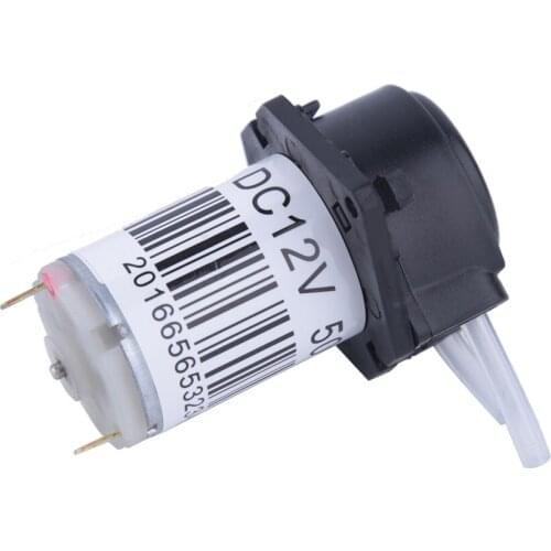 DC 12V Dosing pump Peristaltic pump dosing Head For Aquarium Lab Analytical water micro tubing pump