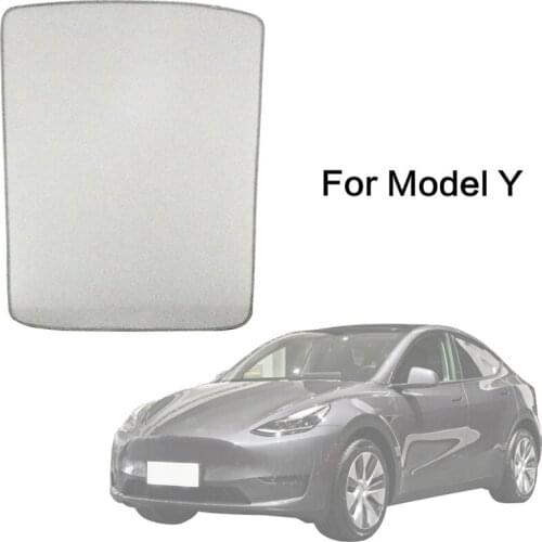 Model Y Sunshade Sun Protection Roof Sun Shade for Tesla Model Y 2021 Sunroof Shade UV Rays Protection Window Shade