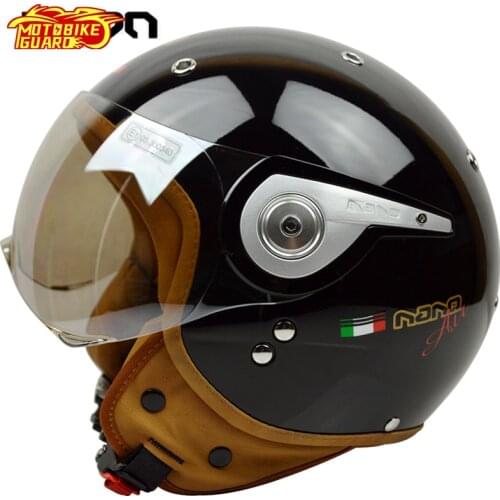 Beon Vintage Motorcycle Half Helmet Off Road Motocross Feminino Head Headgear Casque Capacete Casco Riding for Unisex Helmets