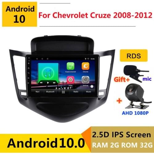 Android 10 Car DVD Multimedia Player GPS For Chevrolet Cruze J300 2008 2009 2010 2011 2012 audio auto radio stereo navigation