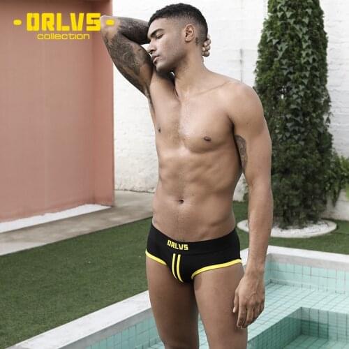 OR168 Men Cotton Underwear Men Jockstrap Soft Sexy Jockstraps Bikini Gstrings Men thong cuecas panties Briefs Gay underwear