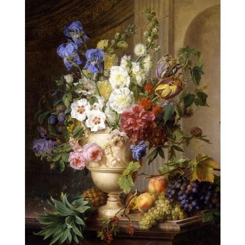 Still life flower Handmade Needlework For Embroidery kits DIY Cross Stitch Kits Crafts 14CT Unprinted Home Decor wall Arts