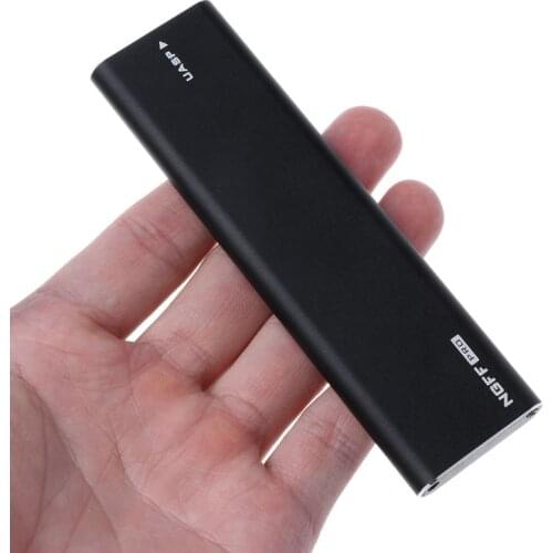 USB-C M.2 NGFF Hard Drive Enclosure B Key SATA SSD Reader to USB 3.0 Adapter Aluminum Portable